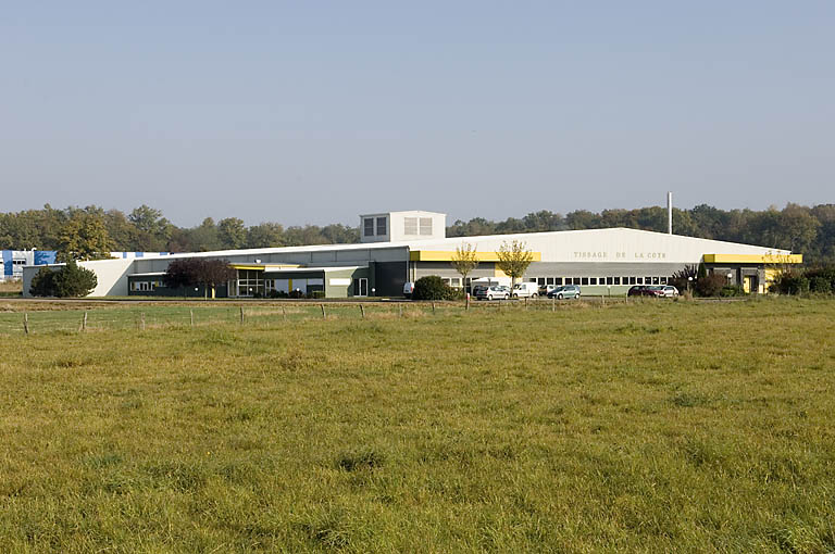 Vue d'ensemble du nouveau tissage (R.N. 19). © Jérôme Mongreville / Région Bourgogne-Franche-Comté, Inventaire du patrimoine - 2007