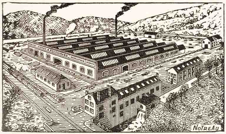 Vue générale des usines. © Jérôme Mongreville / Région Bourgogne-Franche-Comté, Inventaire du patrimoine - 2007