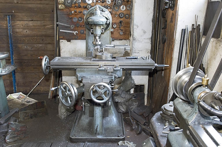 Fraiseuse Huré (D). © Jérôme Mongreville / Région Bourgogne-Franche-Comté, Inventaire du patrimoine - 2008