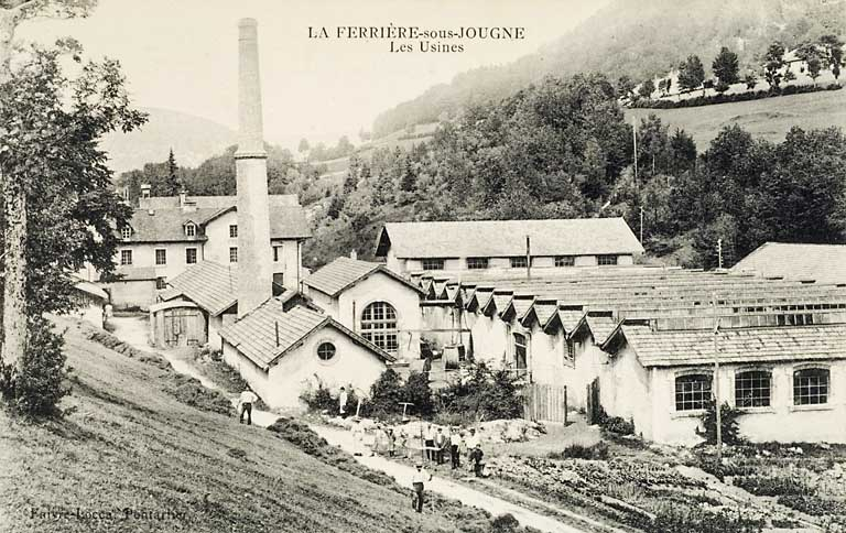 241-LA FERRIERE-sous-JOUGNE. Les Usines © Jérôme  Mongreville (reproduction) / Région Bourgogne-Franche-Comté, Inventaire du patrimoine - 2008 241-LA FERRIERE-sous-JOUGNE. Les Usines © Jérôme  Mongreville (reproduction) / Région Bourgogne-Franche-Comté, Inventaire du patrimoine - 2008