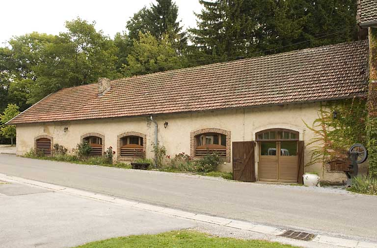 Usine, de trois quarts droite. © Jérôme Mongreville / Région Bourgogne-Franche-Comté, Inventaire du patrimoine - 2008