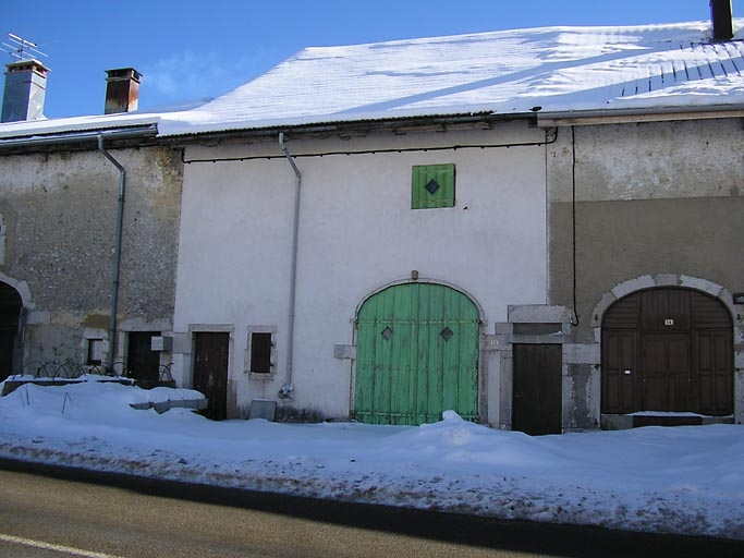 Façade antérieure. © Marie-Pierre Reynet / Région Bourgogne-Franche-Comté, Inventaire du patrimoine - 2008