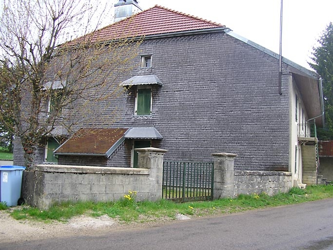 Pignon sud-ouest. © Marie-Pierre Reynet / Région Bourgogne-Franche-Comté, Inventaire du patrimoine - 2008