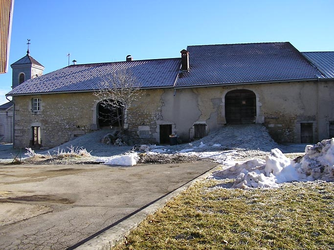 Façade postérieure. © Marie-Pierre Reynet / Région Bourgogne-Franche-Comté, Inventaire du patrimoine - 2008