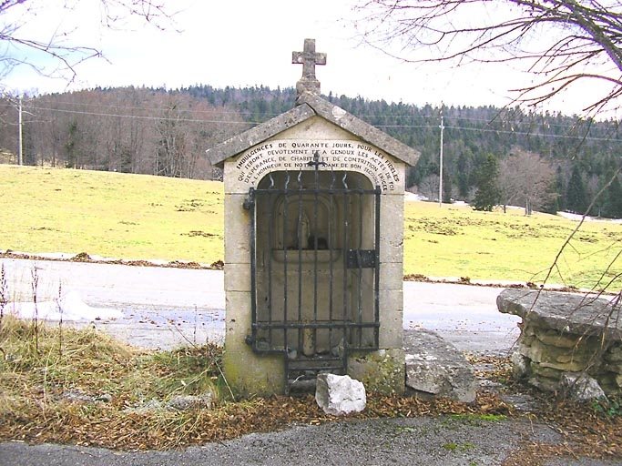 Vue de l'oratoire. © Marie-Pierre Reynet / Région Bourgogne-Franche-Comté, Inventaire du patrimoine - 2008