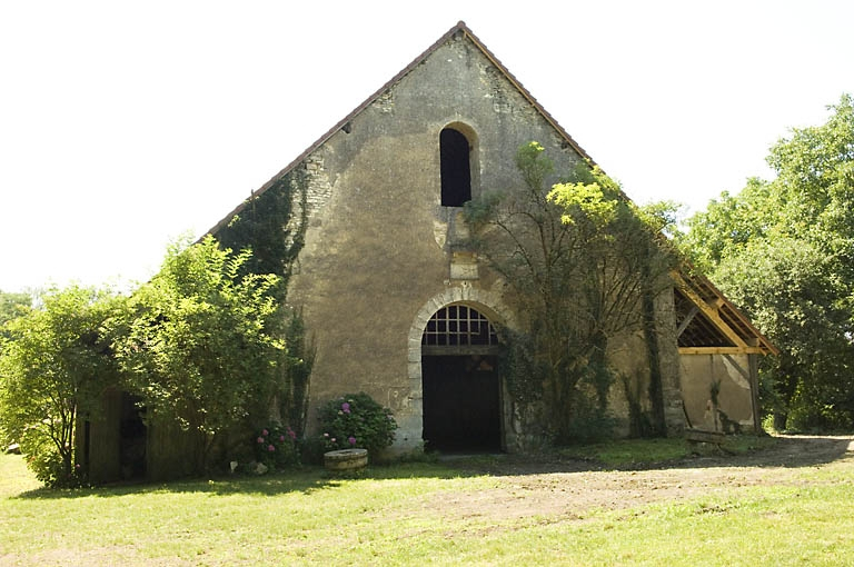 Mur-pignon nord de la halle à charbon. © Jérôme Mongreville / Région Bourgogne-Franche-Comté, Inventaire du patrimoine - 2008