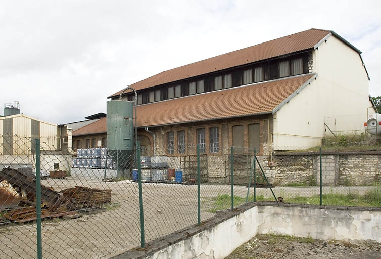 Atelier de fonderie depuis le sud-est. © Jérôme Mongreville / Région Bourgogne-Franche-Comté, Inventaire du patrimoine - 2008