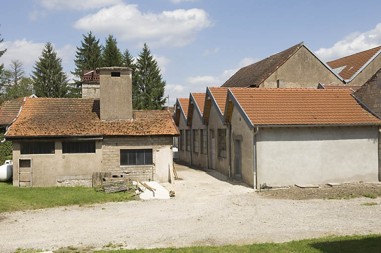 Magasin, transformateur et extension de l'atelier de fabrication. © Jérôme Mongreville / Région Bourgogne-Franche-Comté, Inventaire du patrimoine - 2008