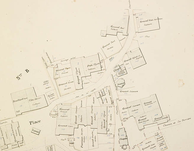 carte © Jérôme Mongreville / Région Bourgogne-Franche-Comté, Inventaire du patrimoine - 2009