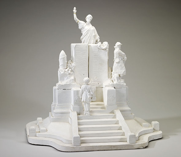 Maquette (projet réalisé) déposée au musée de Jougne. © Jérôme Mongreville / Région Bourgogne-Franche-Comté, Inventaire du patrimoine - 2009