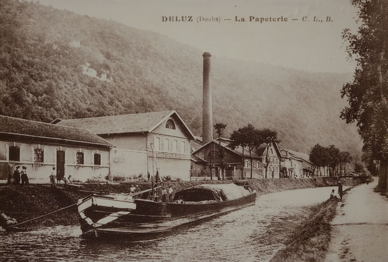 DELUZ (Doubs) - La papeterie. © Yves  Sancey (reproduction) / Région Bourgogne-Franche-Comté, Inventaire du patrimoine - 2009