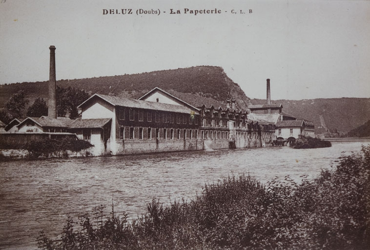 DELUZ (Doubs) - La papeterie. © Yves  Sancey (reproduction) / Région Bourgogne-Franche-Comté, Inventaire du patrimoine - 2009