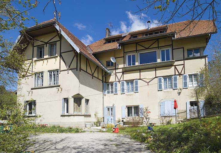 Façade antérieure. © Jérôme Mongreville / Région Bourgogne-Franche-Comté, Inventaire du patrimoine - 2009