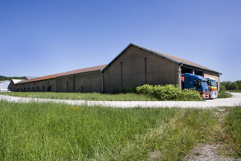 Magasin industriel. Pignon ouest. © Yves Sancey / Région Bourgogne-Franche-Comté, Inventaire du patrimoine - 2009