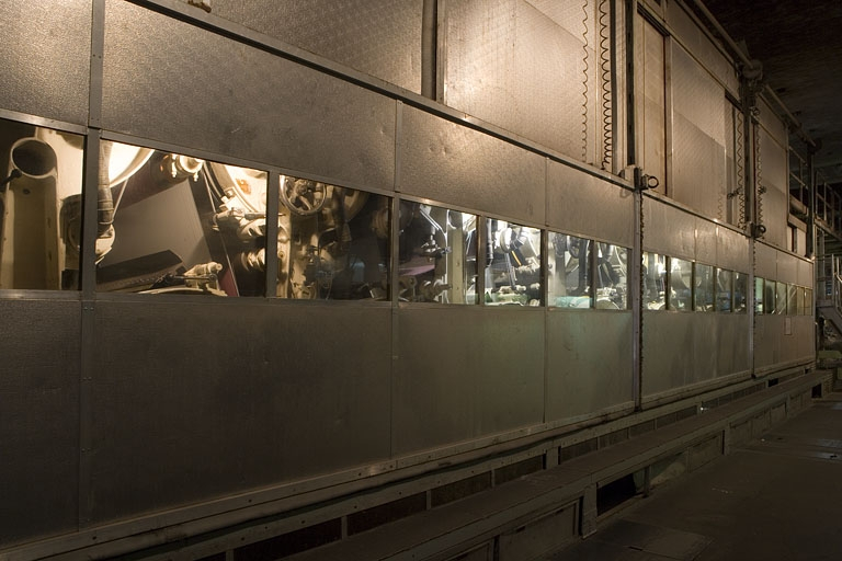 Atelier de la machine à papier. Cylindres de séchage. © Yves Sancey / Région Bourgogne-Franche-Comté, Inventaire du patrimoine - 2009