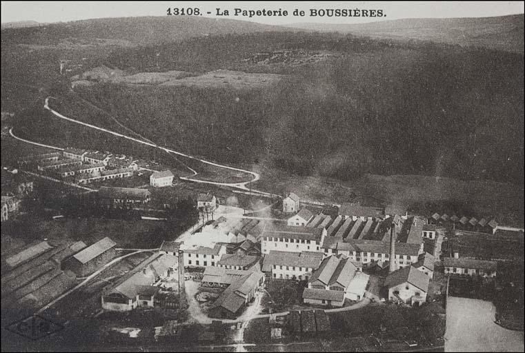 La papeterie de Boussières. © Yves  Sancey (reproduction) / Région Bourgogne-Franche-Comté, Inventaire du patrimoine - 2009