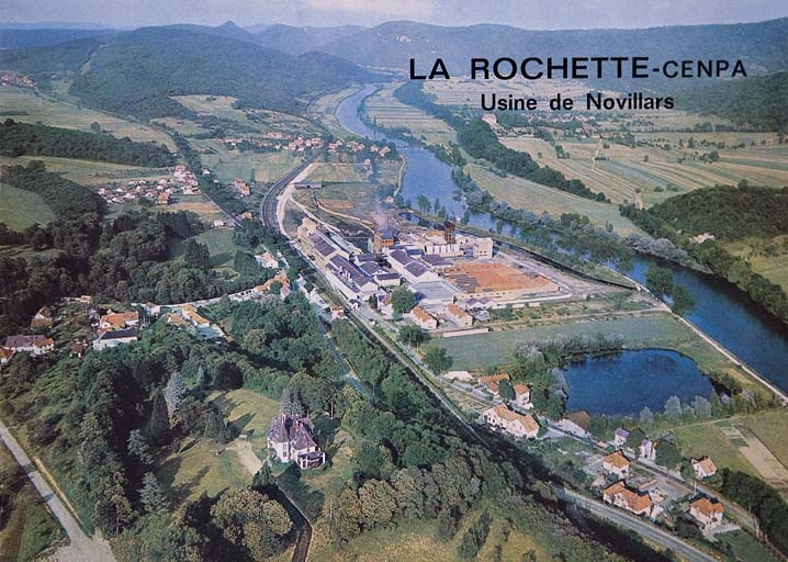 Vue plongeante, depuis le nord-est. © Yves  Sancey (reproduction) / Région Bourgogne-Franche-Comté, Inventaire du patrimoine - 2009