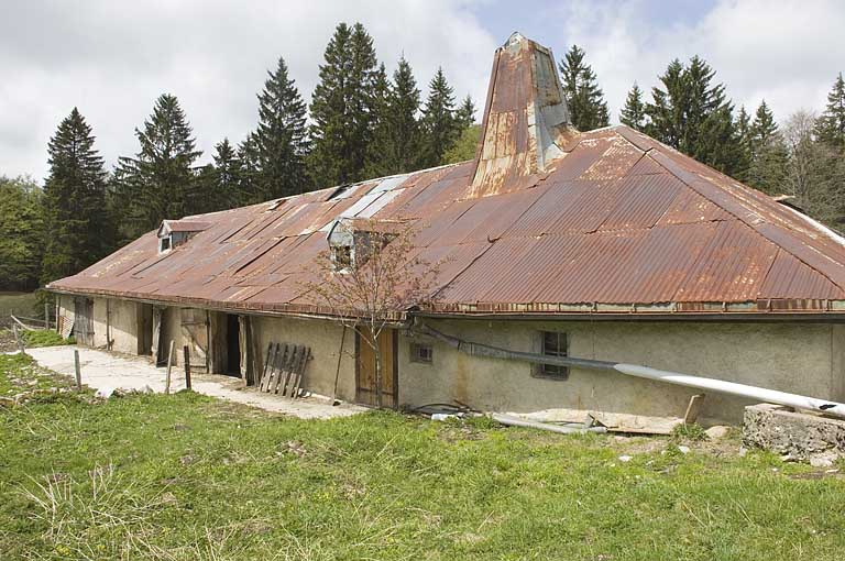Façade antérieure. © Jérôme Mongreville / Région Bourgogne-Franche-Comté, Inventaire du patrimoine - 2009