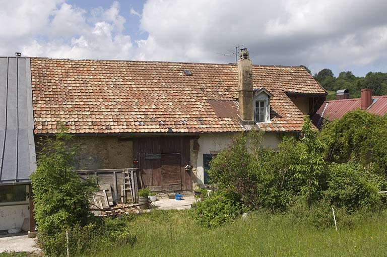 Vue du côté jardin. © Jérôme Mongreville / Région Bourgogne-Franche-Comté, Inventaire du patrimoine - 2009
