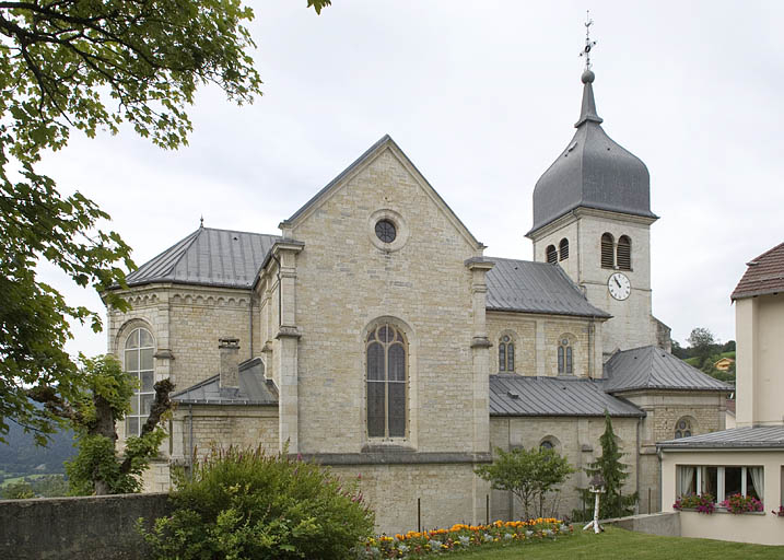 Façade latérale gauche. © Jérôme Mongreville / Région Bourgogne-Franche-Comté, Inventaire du patrimoine - 2009