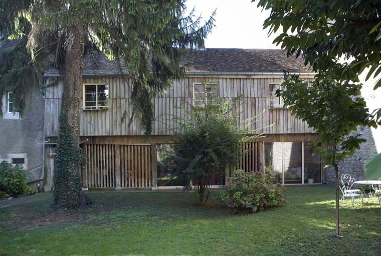 Vue d'ensemble du bûcher, de face. © Yves Sancey / Région Bourgogne-Franche-Comté, Inventaire du patrimoine - 2009