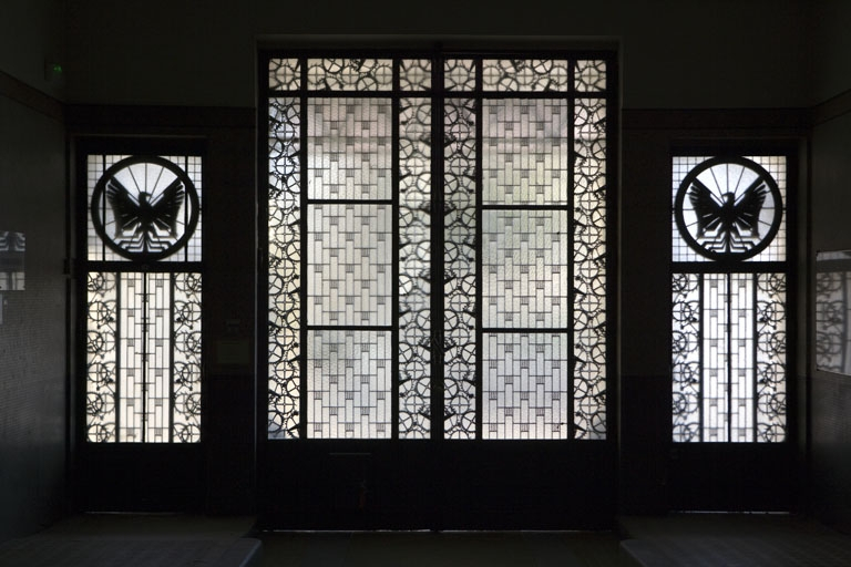 Vue d'ensemble, depuis le passage couvert. © Yves Sancey / Région Bourgogne-Franche-Comté, Inventaire du patrimoine - 2009