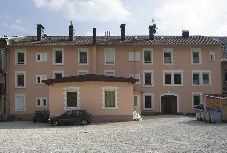 Façade postérieure. © Yves Sancey / Région Bourgogne-Franche-Comté, Inventaire du patrimoine - 2009