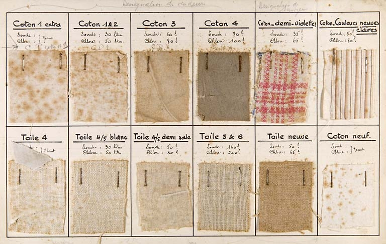 Papeteries de France - Savoyeux. Chiffons - Sortes courantes. © Jérôme Mongreville / Région Bourgogne-Franche-Comté, Inventaire du patrimoine - 2009