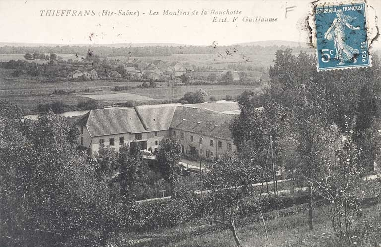 Thieffrans (Haute-Saône). - Les Moulins de la Rouchotte. © Jérôme  Mongreville (reproduction) / Région Bourgogne-Franche-Comté, Inventaire du patrimoine - 2009