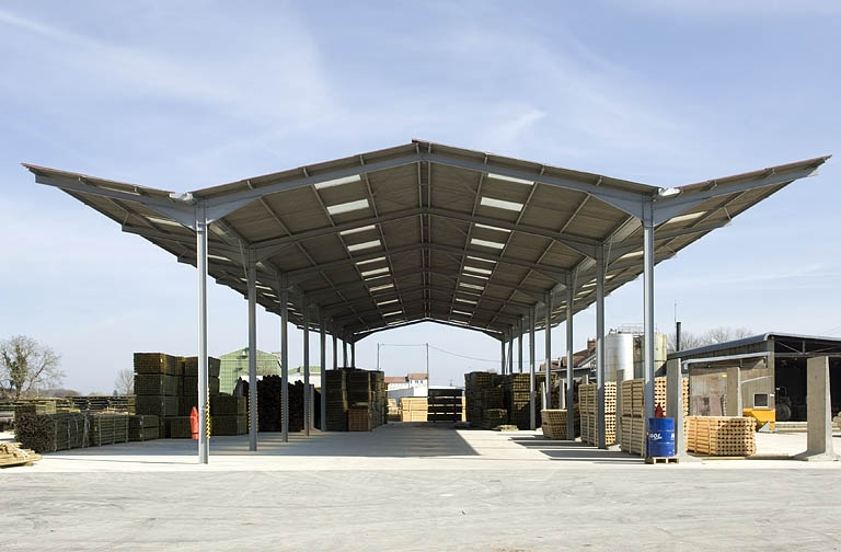 Magasin industriel contemporain. © Jérôme Mongreville / Région Bourgogne-Franche-Comté, Inventaire du patrimoine - 2009