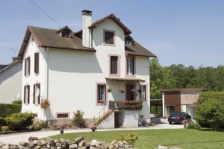 Logement double de contremaître (?). © Jérôme Mongreville / Région Bourgogne-Franche-Comté, Inventaire du patrimoine - 2009