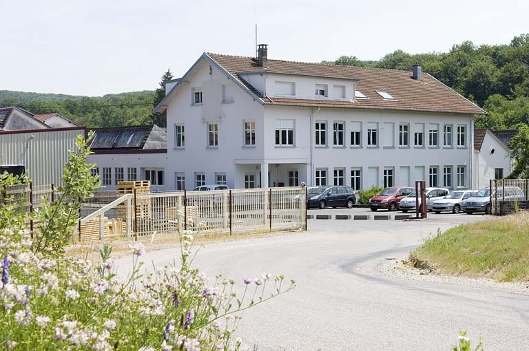 Le bâtiment des bureaux. © Jérôme Mongreville / Région Bourgogne-Franche-Comté, Inventaire du patrimoine - 2009