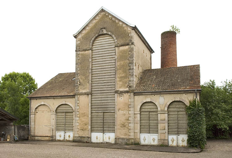 Bâtiment de rectification vu de face. © Jérôme Mongreville / Région Bourgogne-Franche-Comté, Inventaire du patrimoine - 2009