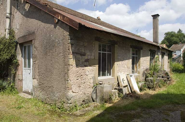 Façade sud de l'ancien moulin. © Jérôme Mongreville / Région Bourgogne-Franche-Comté, Inventaire du patrimoine - 2009