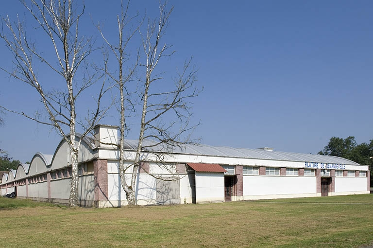 Atelier de filature vu de trois quarts gauche. © Jérôme Mongreville / Région Bourgogne-Franche-Comté, Inventaire du patrimoine - 2009
