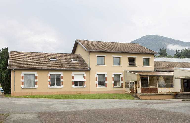 Façade sud des bureaux. © Jérôme Mongreville / Région Bourgogne-Franche-Comté, Inventaire du patrimoine - 2009