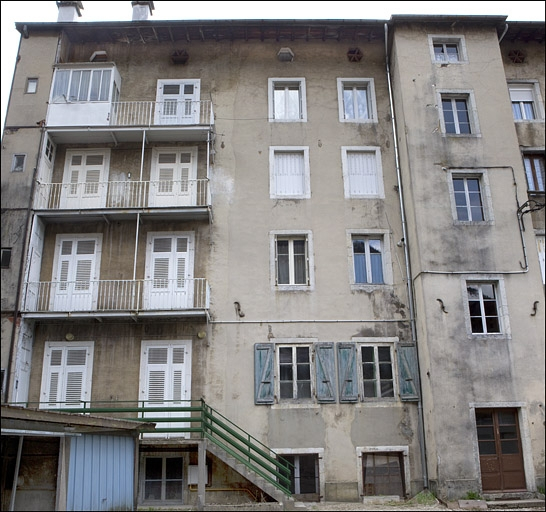 Façade postérieure. © Yves Sancey / Région Bourgogne-Franche-Comté, Inventaire du patrimoine - 2010