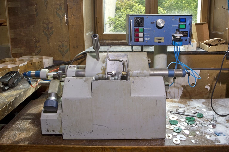 Machine des Ets Paget Frères. © Yves Sancey / Région Bourgogne-Franche-Comté, Inventaire du patrimoine - 2010