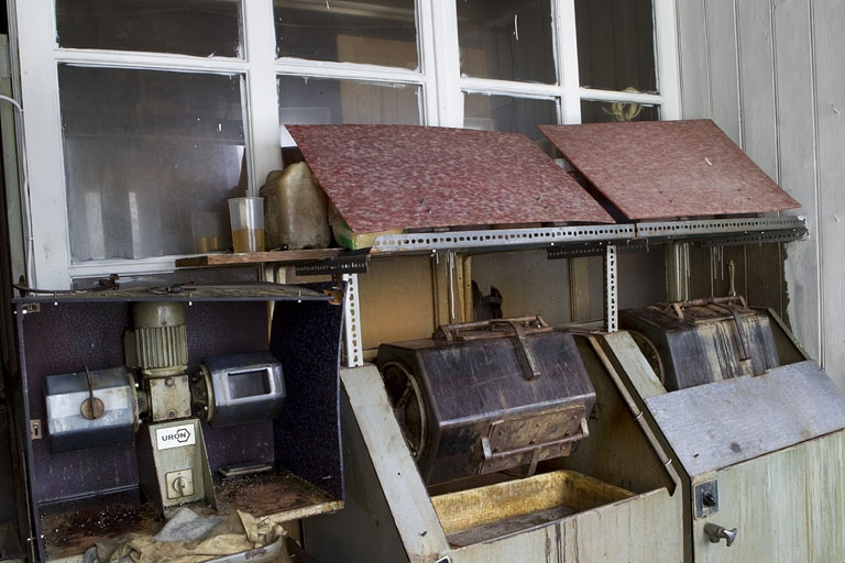 Vue d'ensemble des tonneaux Uron. © Yves Sancey / Région Bourgogne-Franche-Comté, Inventaire du patrimoine - 2010