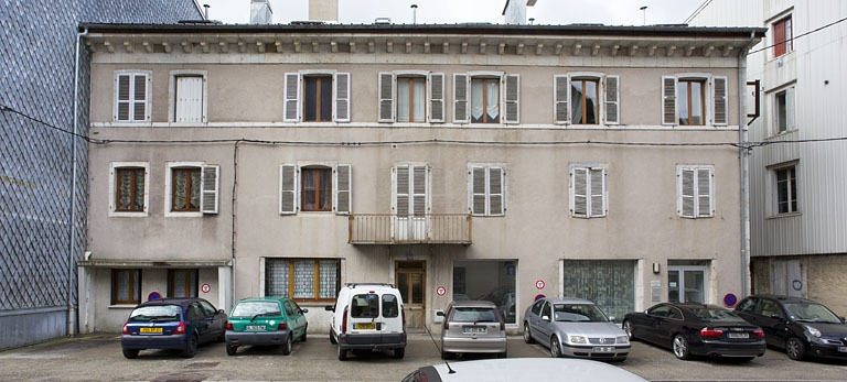 Elévation antérieure. © Yves Sancey / Région Bourgogne-Franche-Comté, Inventaire du patrimoine - 2010