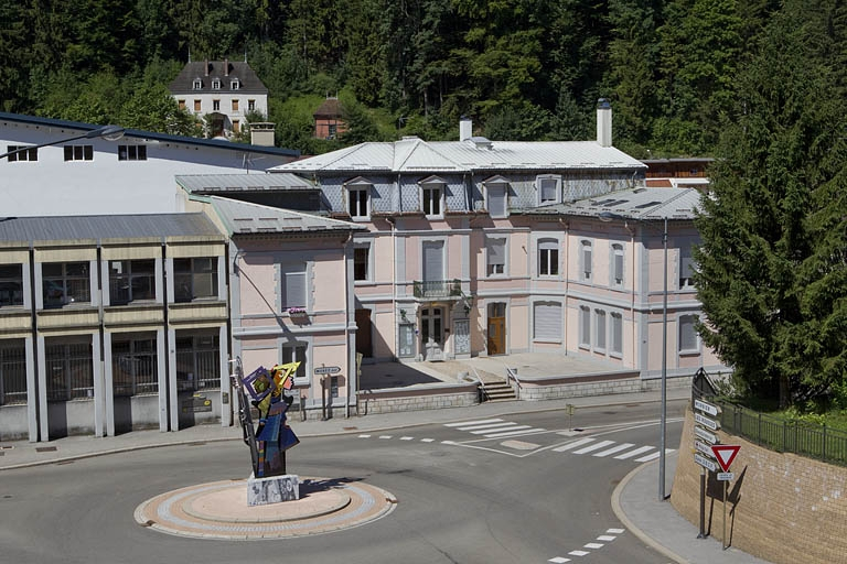 Vue d'ensemble plongeante, depuis l'est. © Yves Sancey / Région Bourgogne-Franche-Comté, Inventaire du patrimoine - 2010