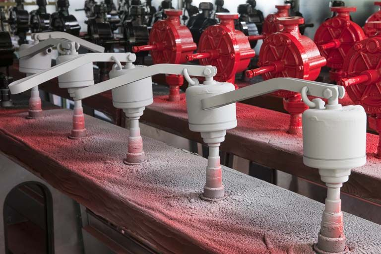 Séchage de pièces. © Jérôme Mongreville / Région Bourgogne-Franche-Comté, Inventaire du patrimoine - 2011