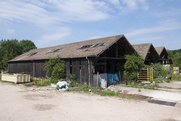 Entrepôt industriel. © Jérôme Mongreville / Région Bourgogne-Franche-Comté, Inventaire du patrimoine - 2011