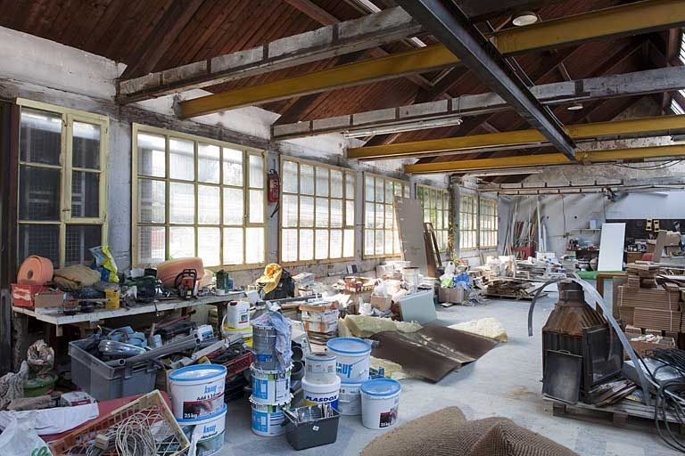 Vue intérieure de l'atelier de fabrication. © Jérôme Mongreville / Région Bourgogne-Franche-Comté, Inventaire du patrimoine - 2011