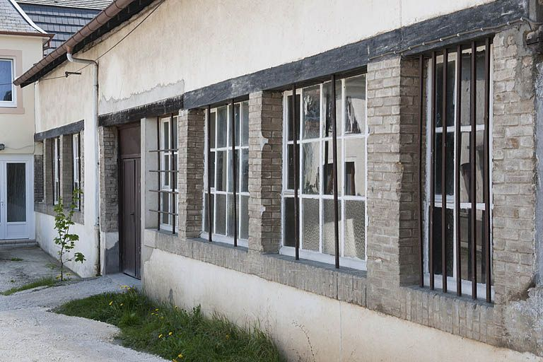 Mur nord de l'atelier de fabrication. © Jérôme Mongreville / Région Bourgogne-Franche-Comté, Inventaire du patrimoine - 2011