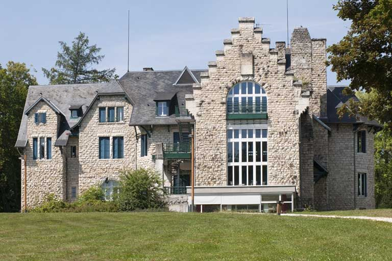 Façade postérieure depuis l'est. © Jérôme Mongreville / Région Bourgogne-Franche-Comté, Inventaire du patrimoine - 2011