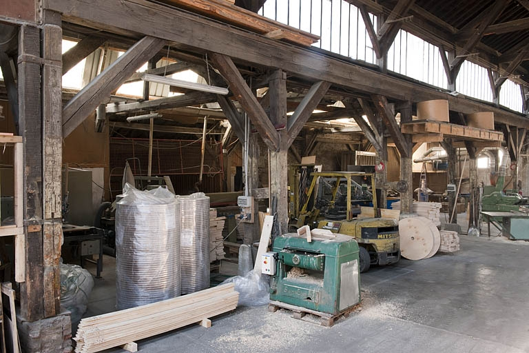 Halle de fonderie. Travée sud. © Jérôme Mongreville / Région Bourgogne-Franche-Comté, Inventaire du patrimoine - 2011