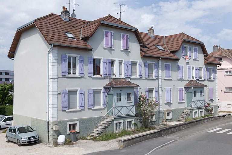 Immeuble sud. © Jérôme Mongreville / Région Bourgogne-Franche-Comté, Inventaire du patrimoine - 2011