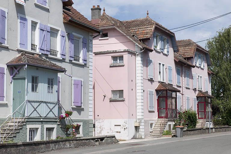 Immeuble nord. © Jérôme Mongreville / Région Bourgogne-Franche-Comté, Inventaire du patrimoine - 2011