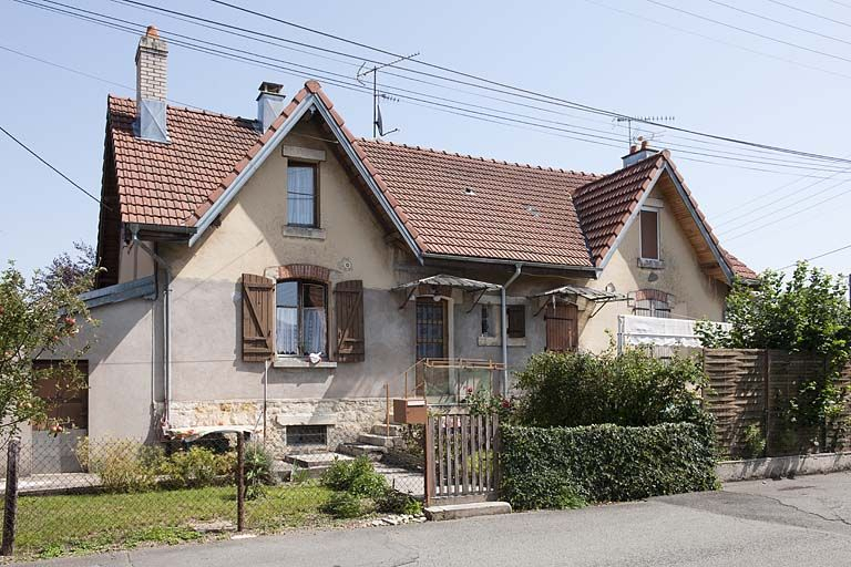 Maison jumelée. © Jérôme Mongreville / Région Bourgogne-Franche-Comté, Inventaire du patrimoine - 2011